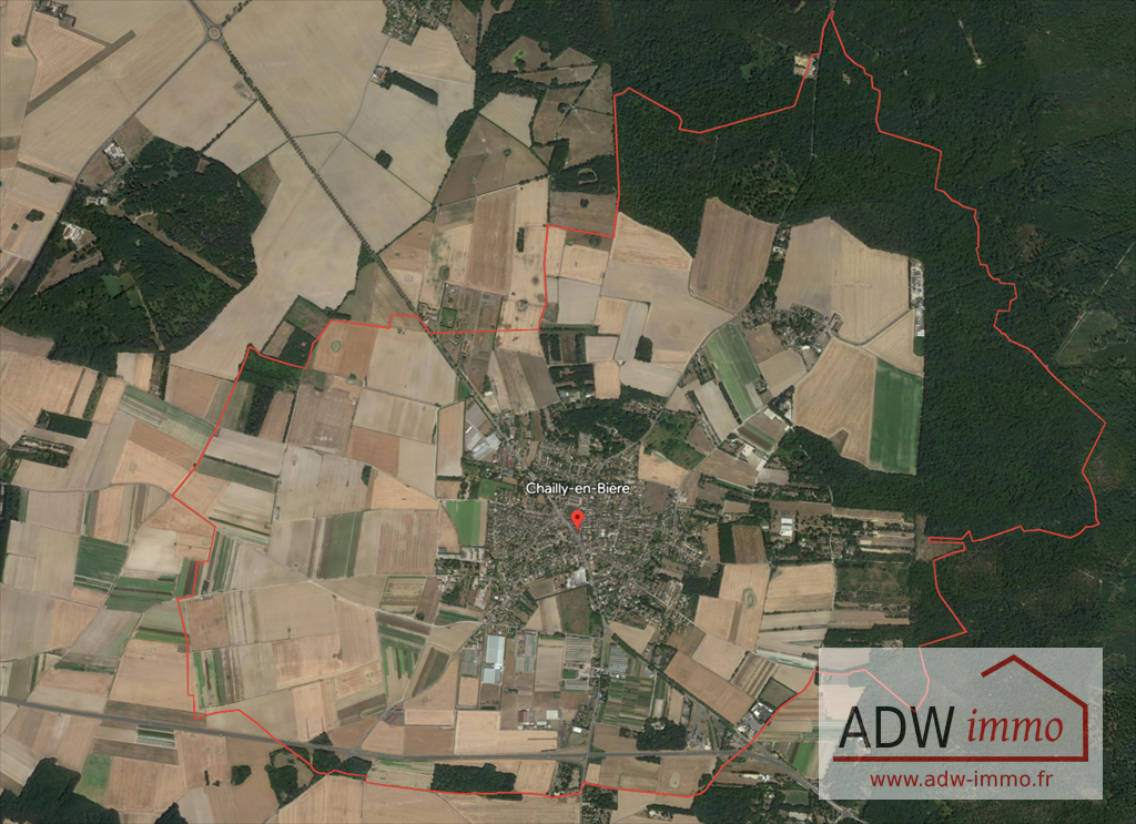 terrain en vente sur CHAILLY EN BIERE (77930)