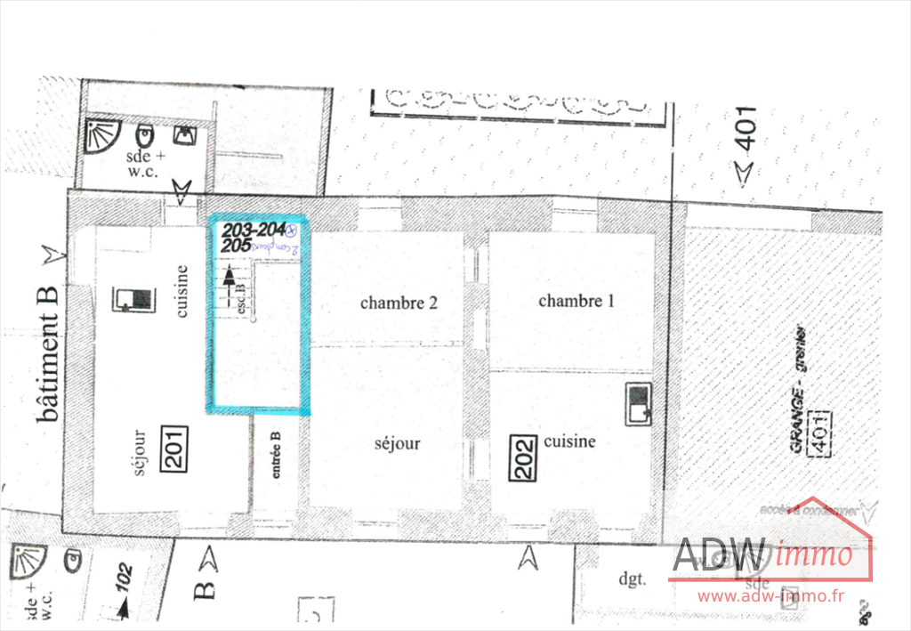 appartement 5 pièces en vente sur MOISSY CRAMAYEL (77550)