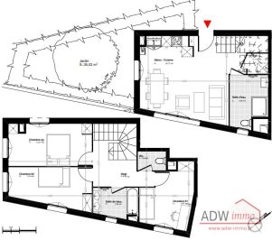 duplex 4 pièces en vente sur MELUN (77000)