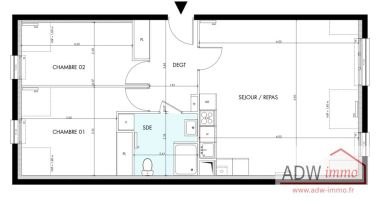 appartement 3 pièces en vente sur BOIS LE ROI (77590)