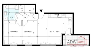 appartement 3 pièces en vente sur BOIS LE ROI (77590)