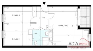 appartement 3 pièces en vente sur BOIS LE ROI (27220)