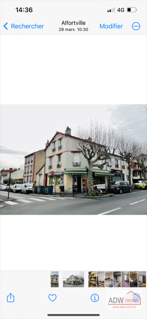 appartement 1 pièce en vente sur ALFORTVILLE (94140)