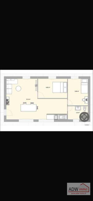appartement 3 pièces en vente sur MELUN (77000)